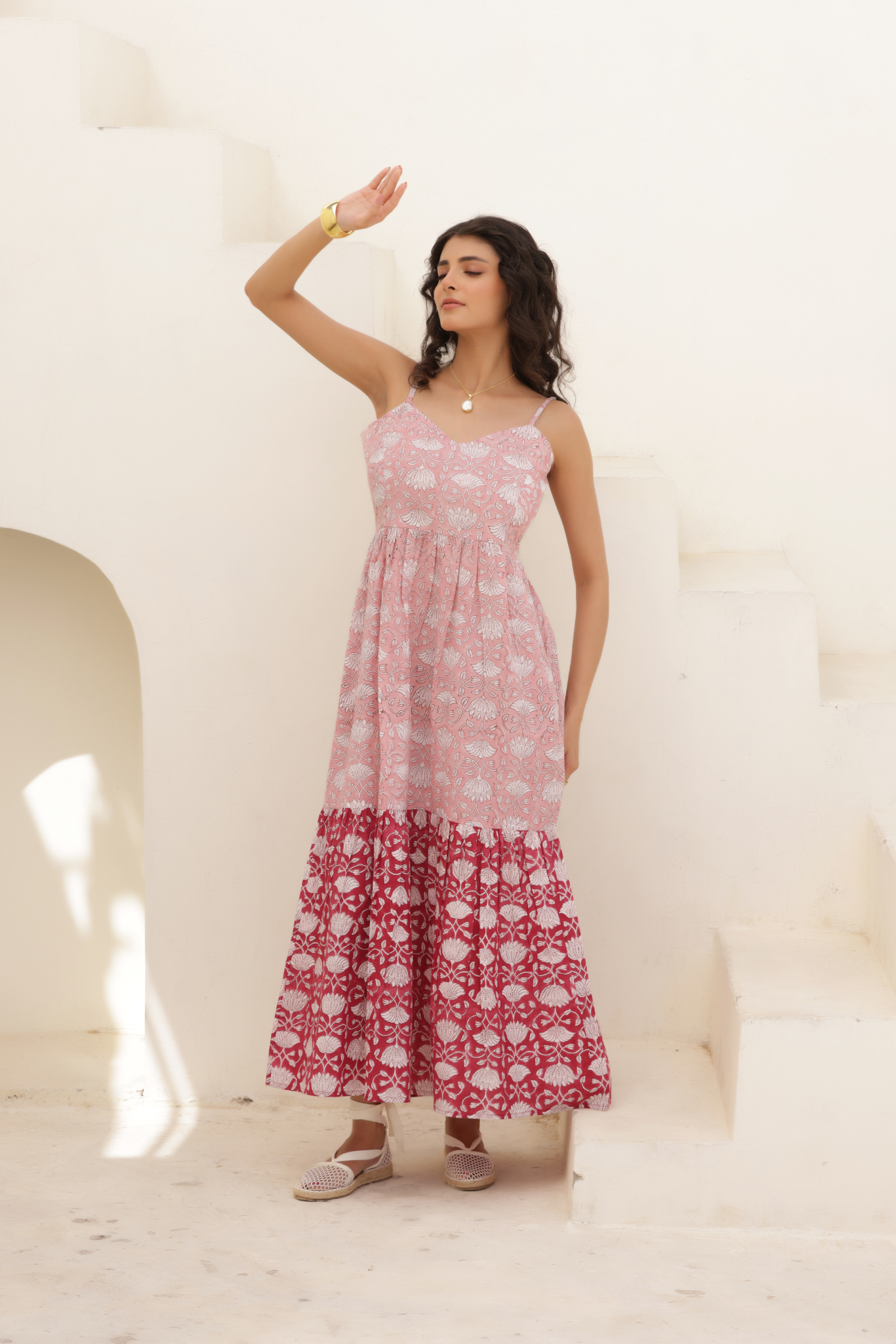 Aricia Strappy Midi Dress