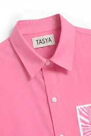 MARGO PINK DYED SHIRT MEN