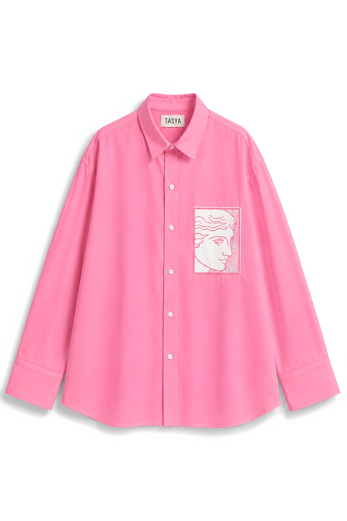 TIFFANY PINK DYED SHIRT WOMEN