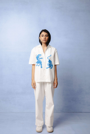 TWIN GUARDIAN BLUE CO-ORD