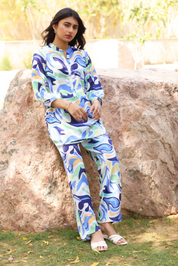 Abstract Print Co-ord Set