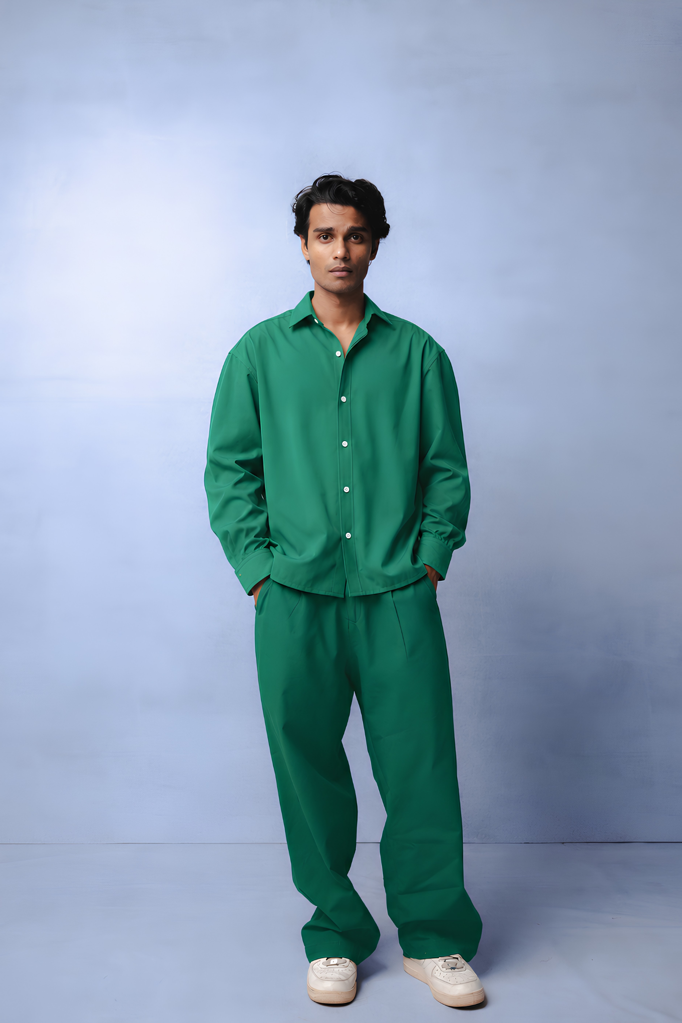 KIRA GREEN CO-ORD MEN
