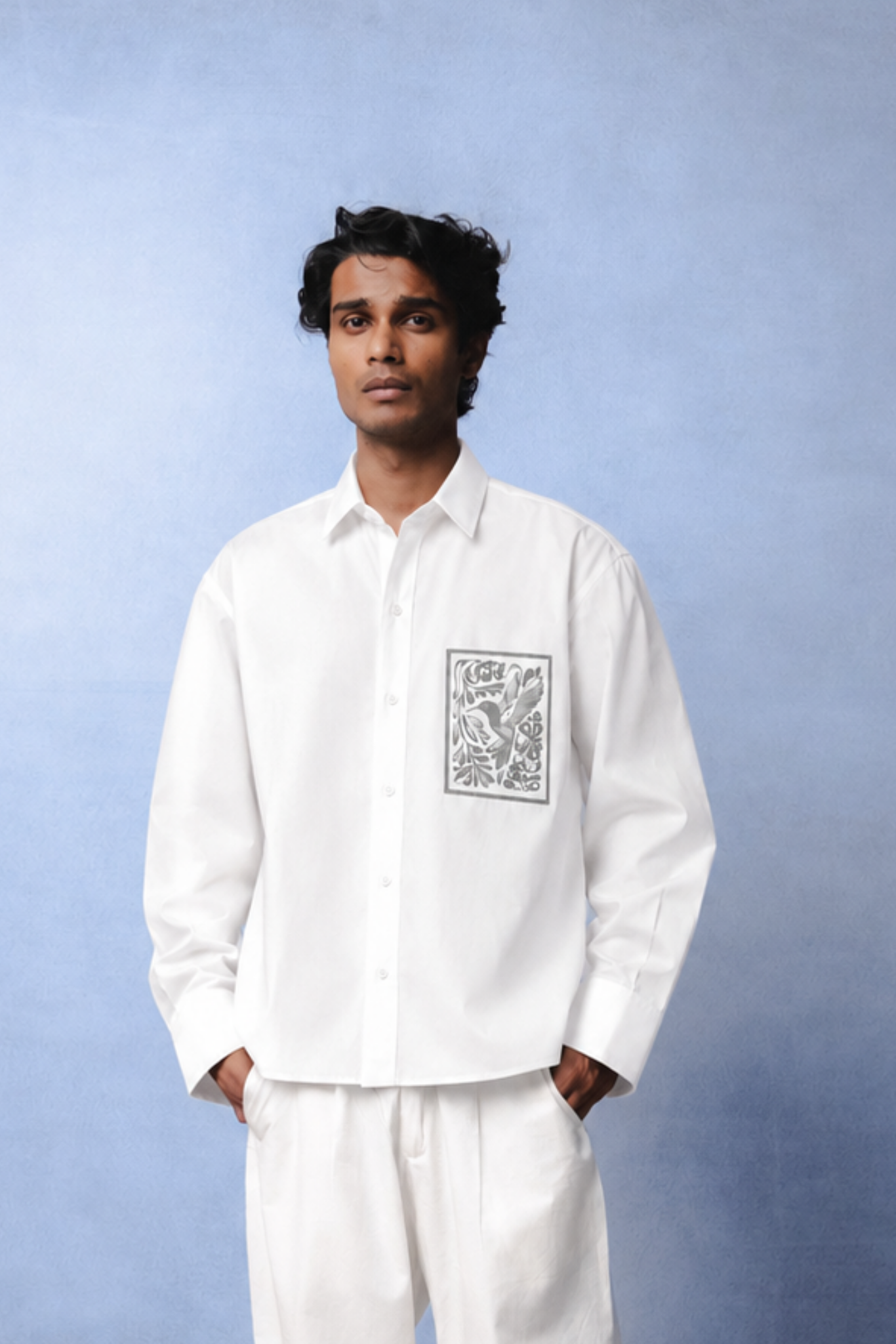KIN GREY SHIRT MEN