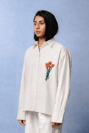 LENA BEIGE SHIRT WOMEN