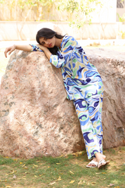 Abstract Print Co-ord Set