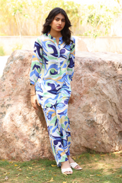 Abstract Print Co-ord Set