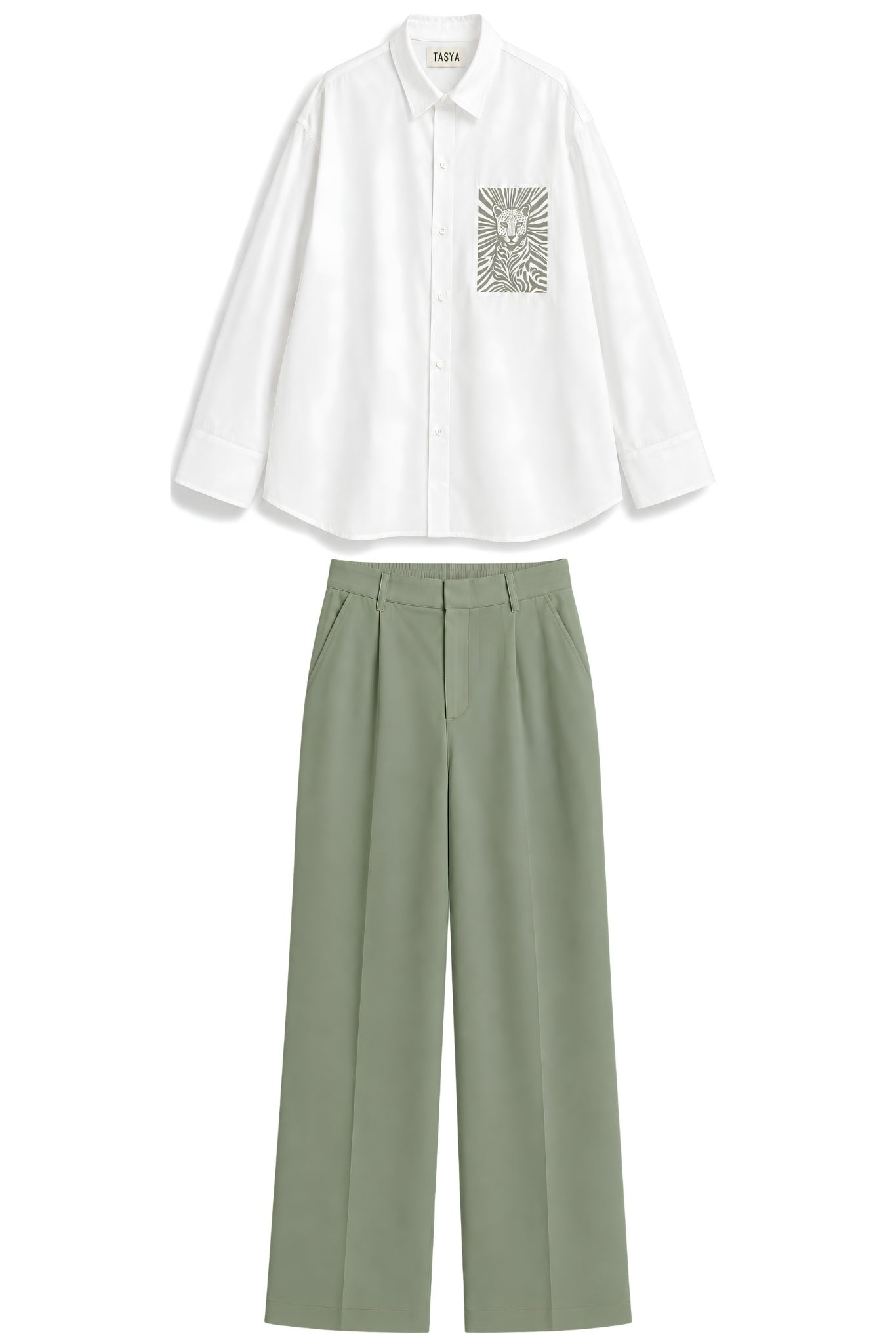 MARGO OLIVE GREEN CO-ORD MEN