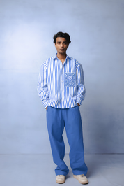 MADRID BLUE CO-ORD MEN