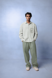 MADRID OLIVE GREEN CO-ORD MEN