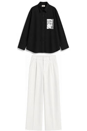 TIFFANY BLACK DYED CO-ORD WOMEN