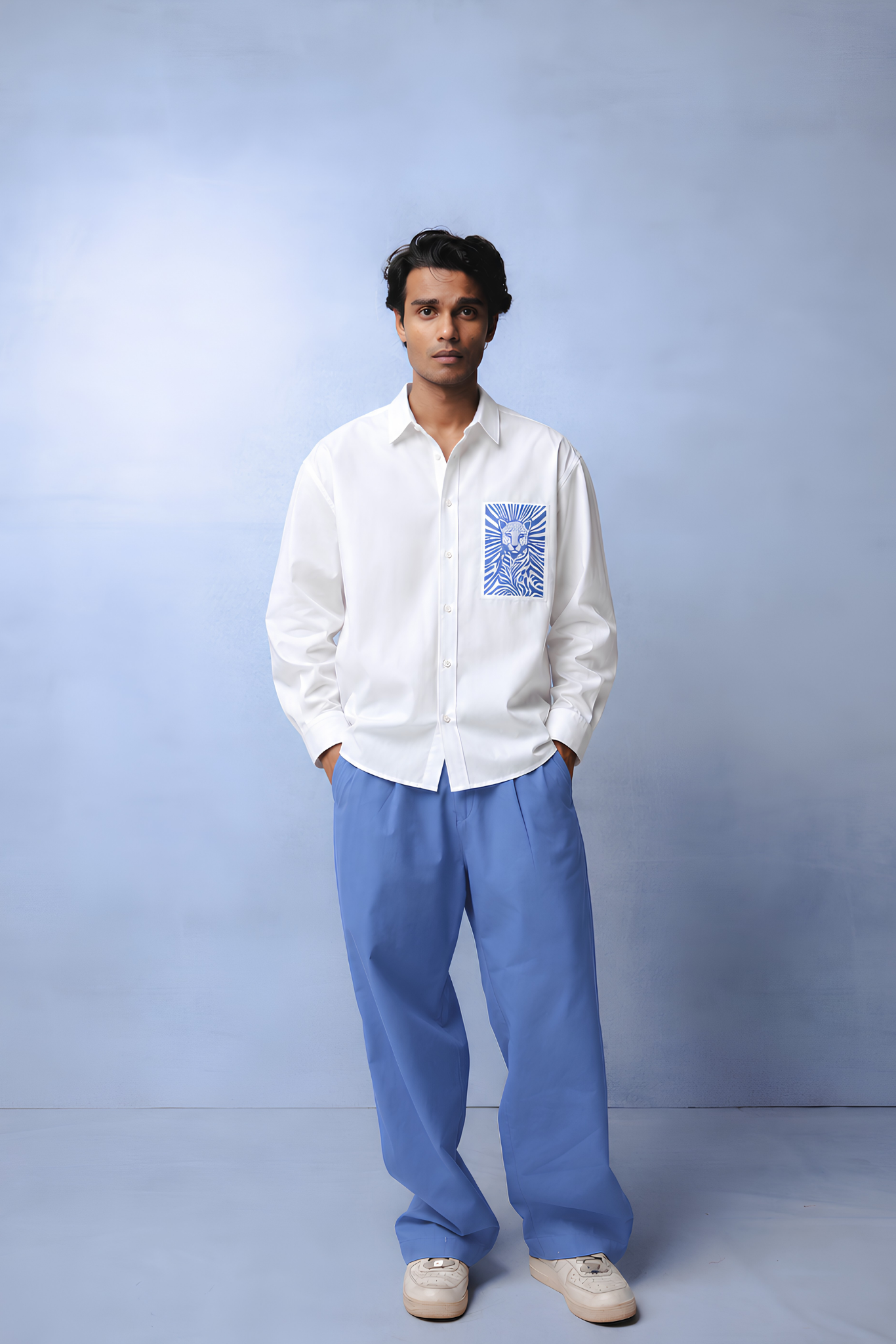 MARGO BLUE CO-ORD MEN