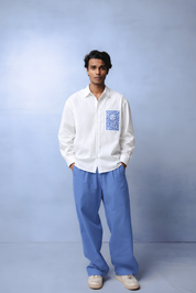 MARGO BLUE CO-ORD MEN