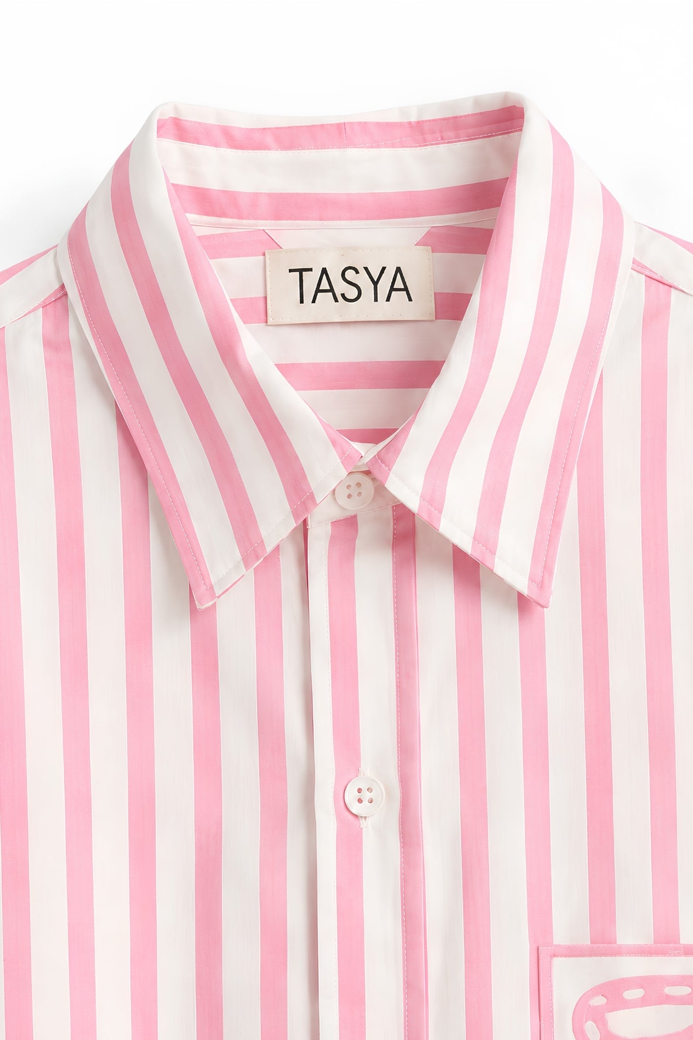 HORIZON STRIPE PINK SHIRT WOMEN