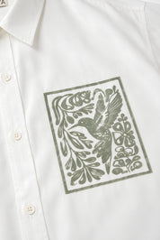 KIN OLIVE GREEN SHIRT MEN