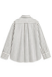 TIFFANY GREY STRIPE SHIRT WOMEN