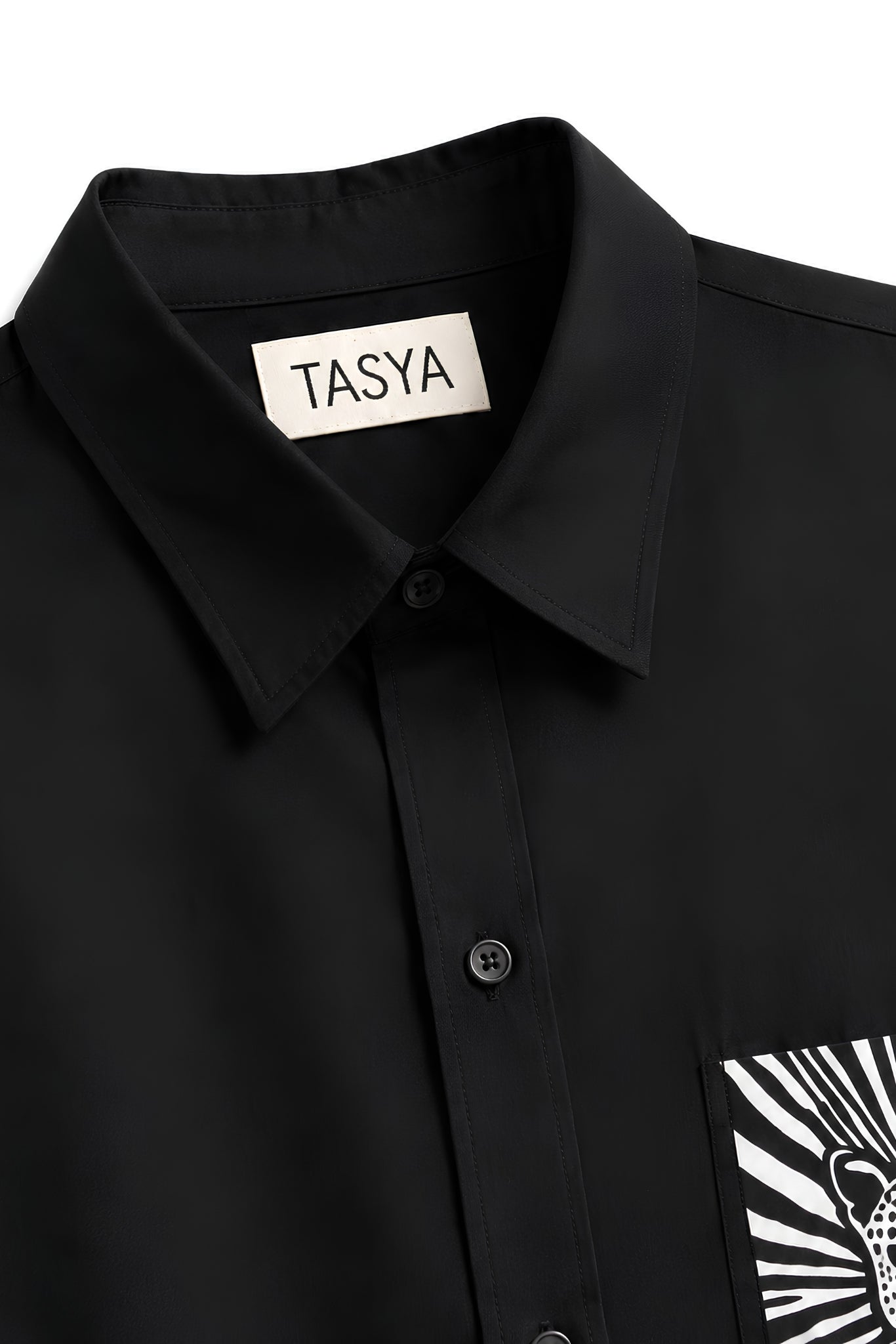 MARGO BLACK DYED SHIRT MEN