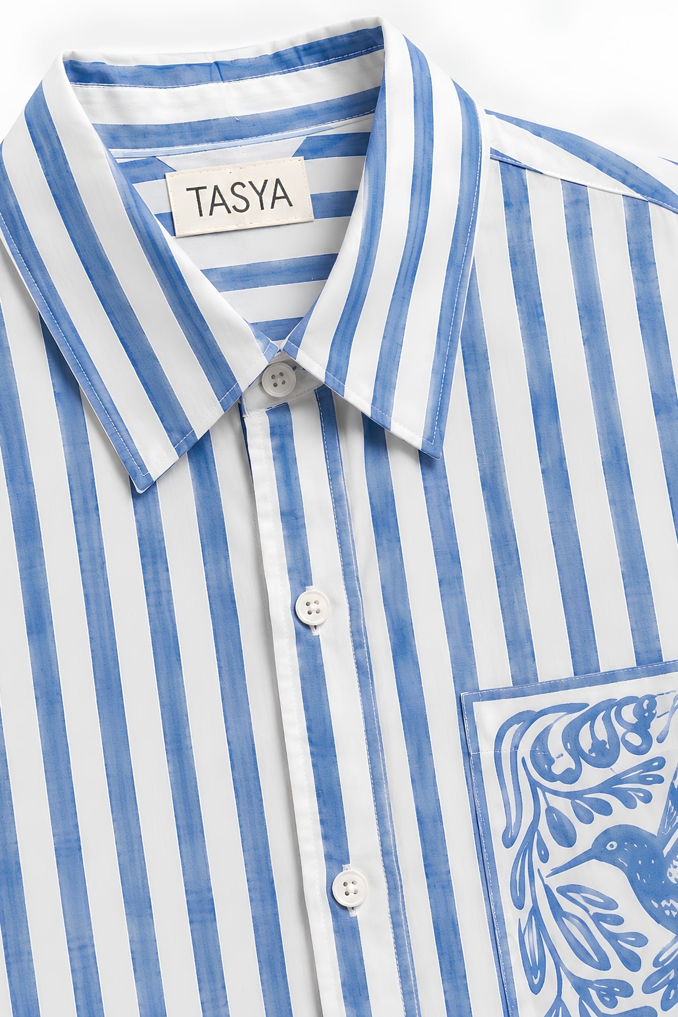 KIN BLUE STRIPE SHIRT MEN