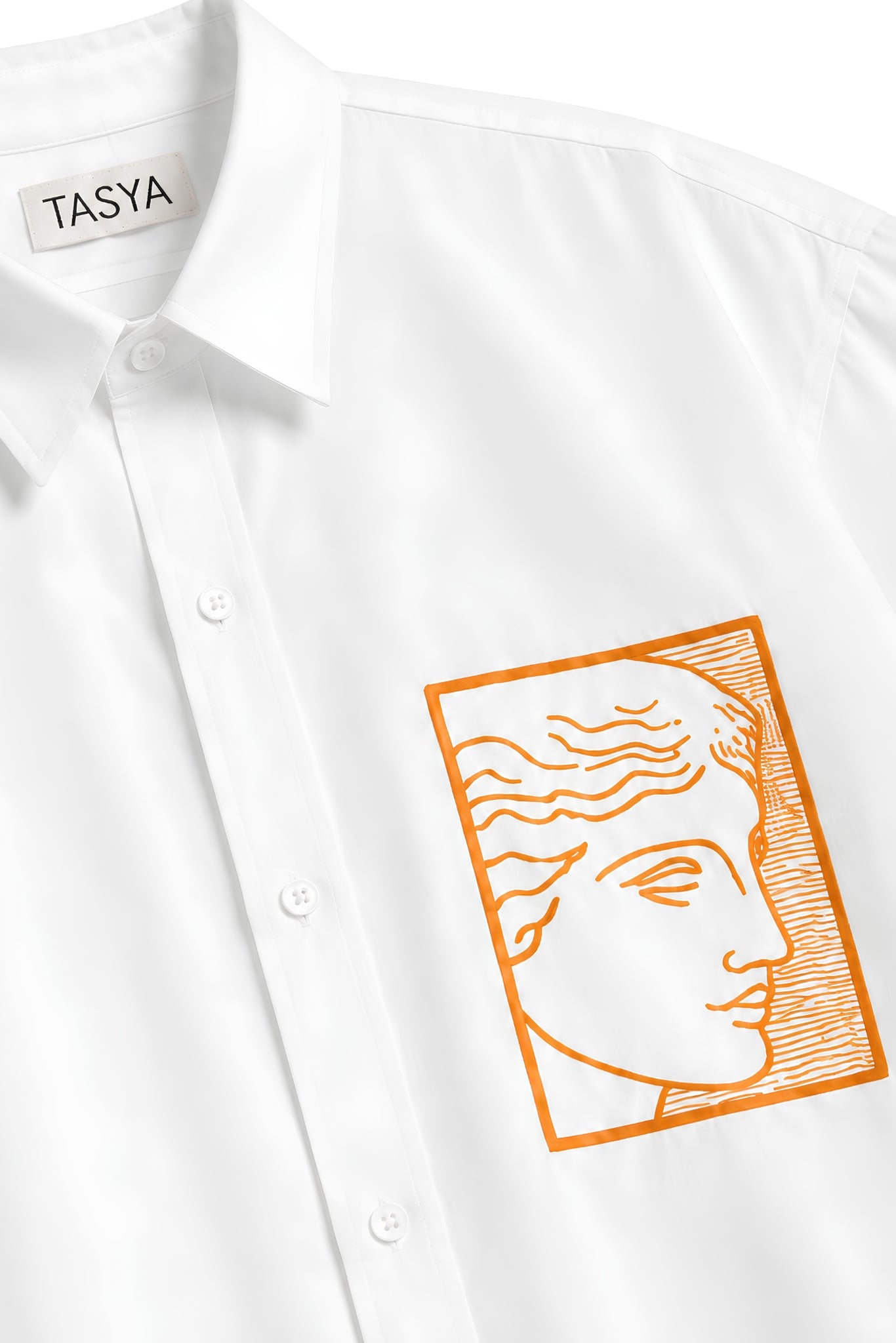 TIFFANY ORANGE SHIRT MEN