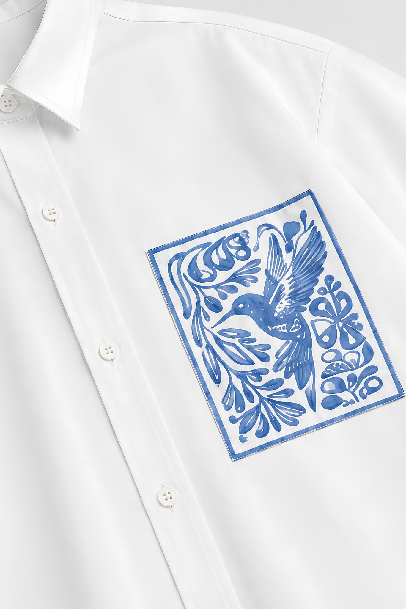 KIN BLUE SHIRT WOMEN