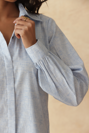 ETHEREAL MORNING LINEN SHIRT
