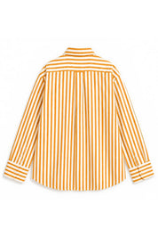 MARGO ORANGE STRIPE SHIRT MEN