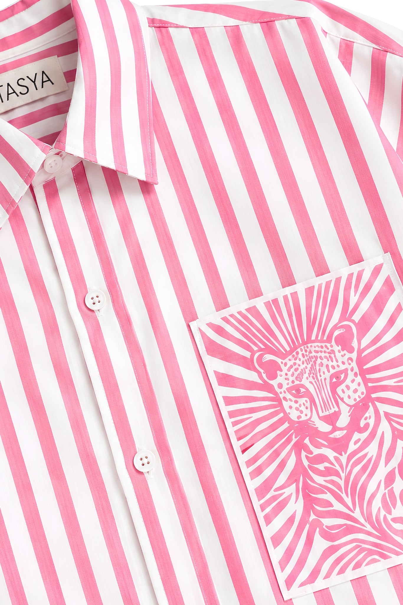 MARGO PINK STRIPE SHIRT MEN