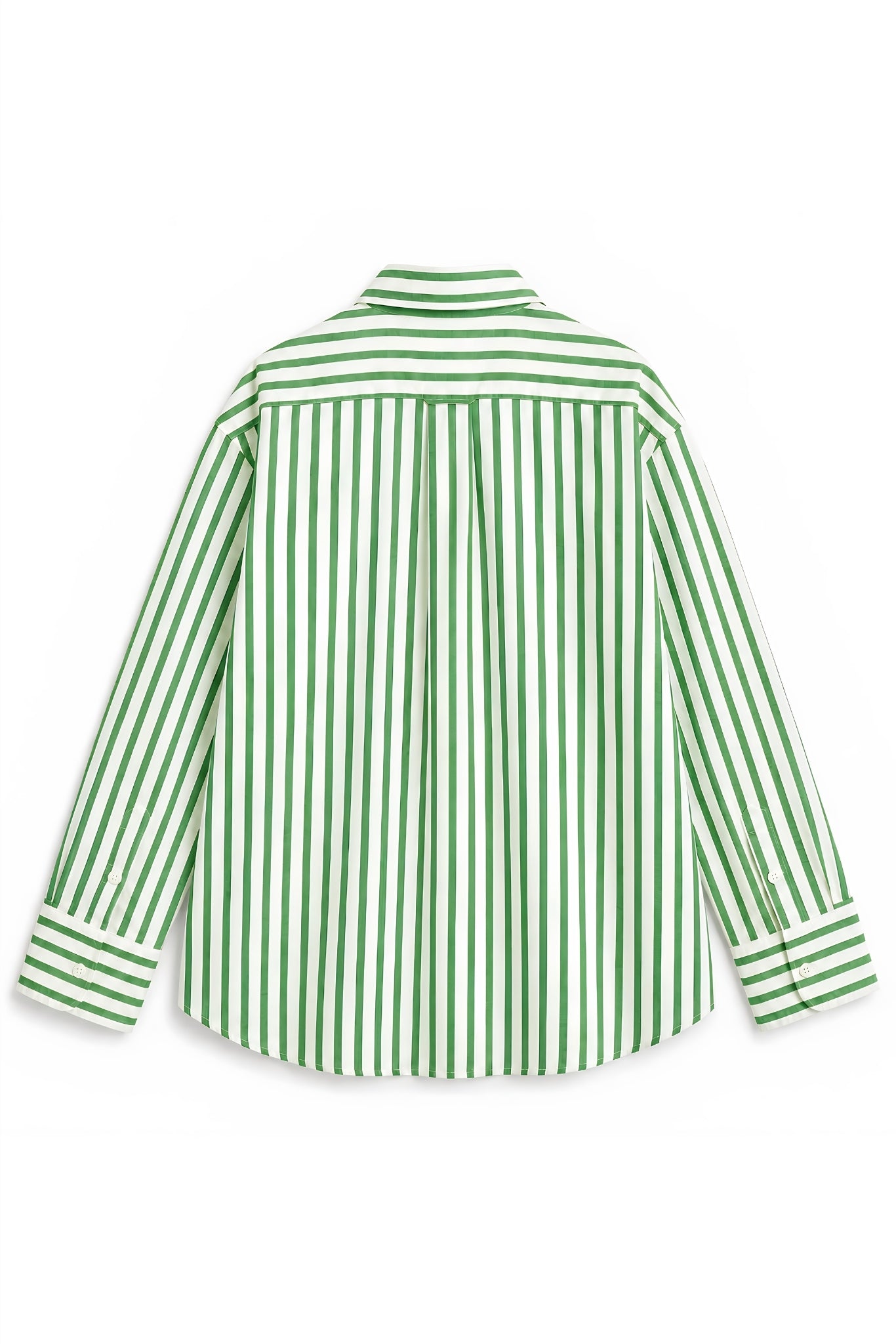 MARGO GREEN STRIPE SHIRT MEN