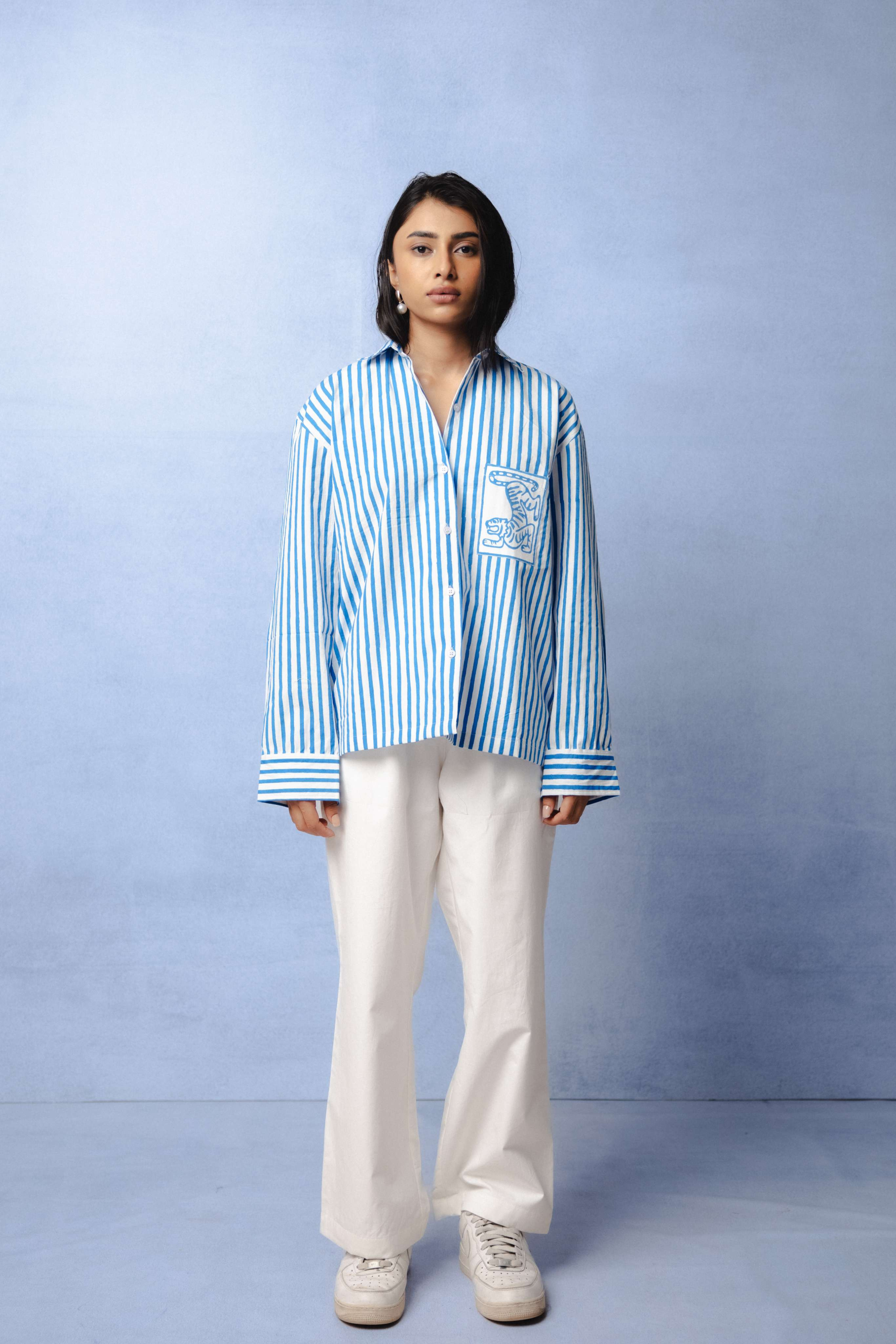 HORIZON STRIPE BLUE CO-ORD