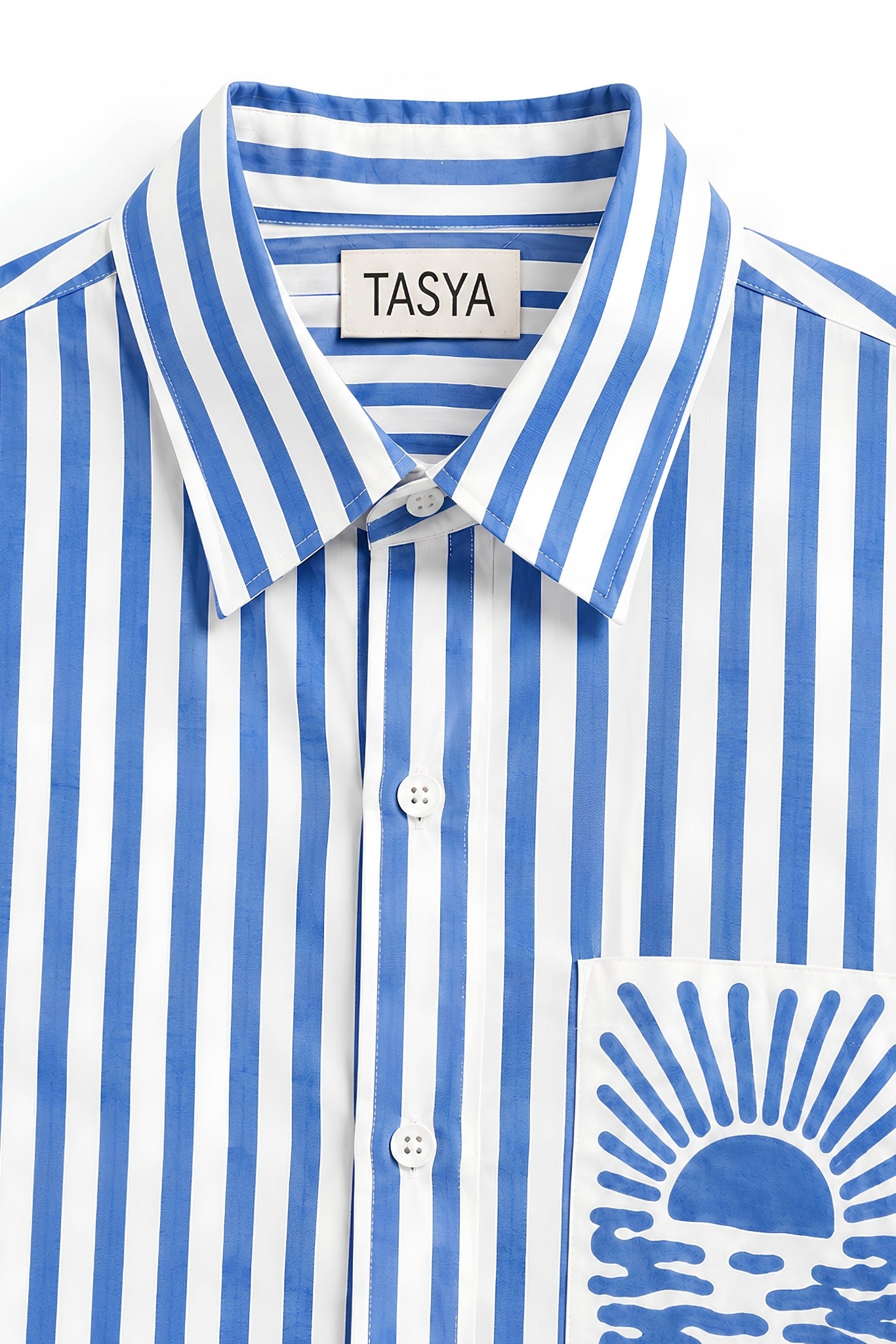 ORNELA BLUE STRIPE SHIRT MEN