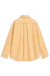 OLIVIA ORANGE STRIPE SHIRT MEN