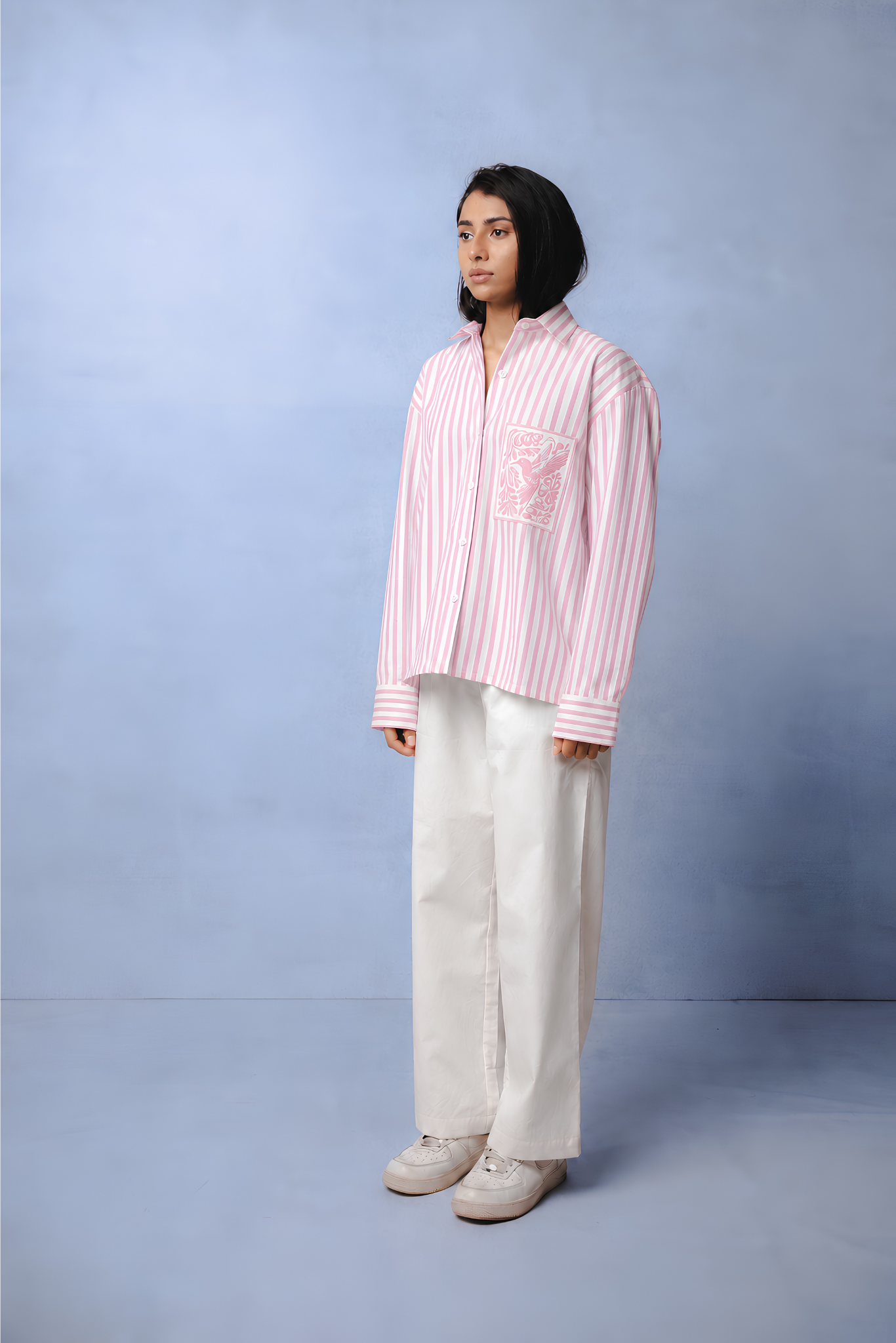 KIN PINK STRIPE CO-ORD WOMEN