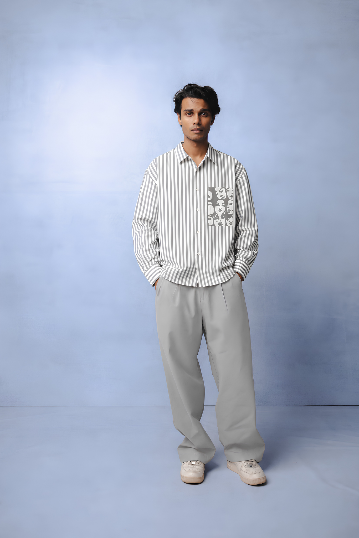 MELLROSE GREY CO-ORD MEN
