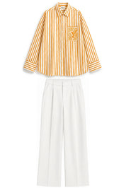 KIN ORANGE STRIPE CO-ORD MEN