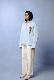 LENA LIGHT BLUE CO-ORD WOMEN