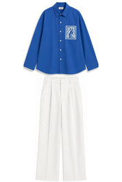 OLIVIA BLUE DYED CO-ORD MEN