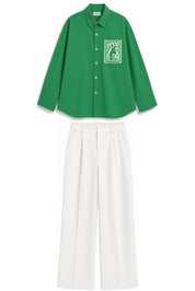 OLIVIA GREEN DYED CO-ORD MEN