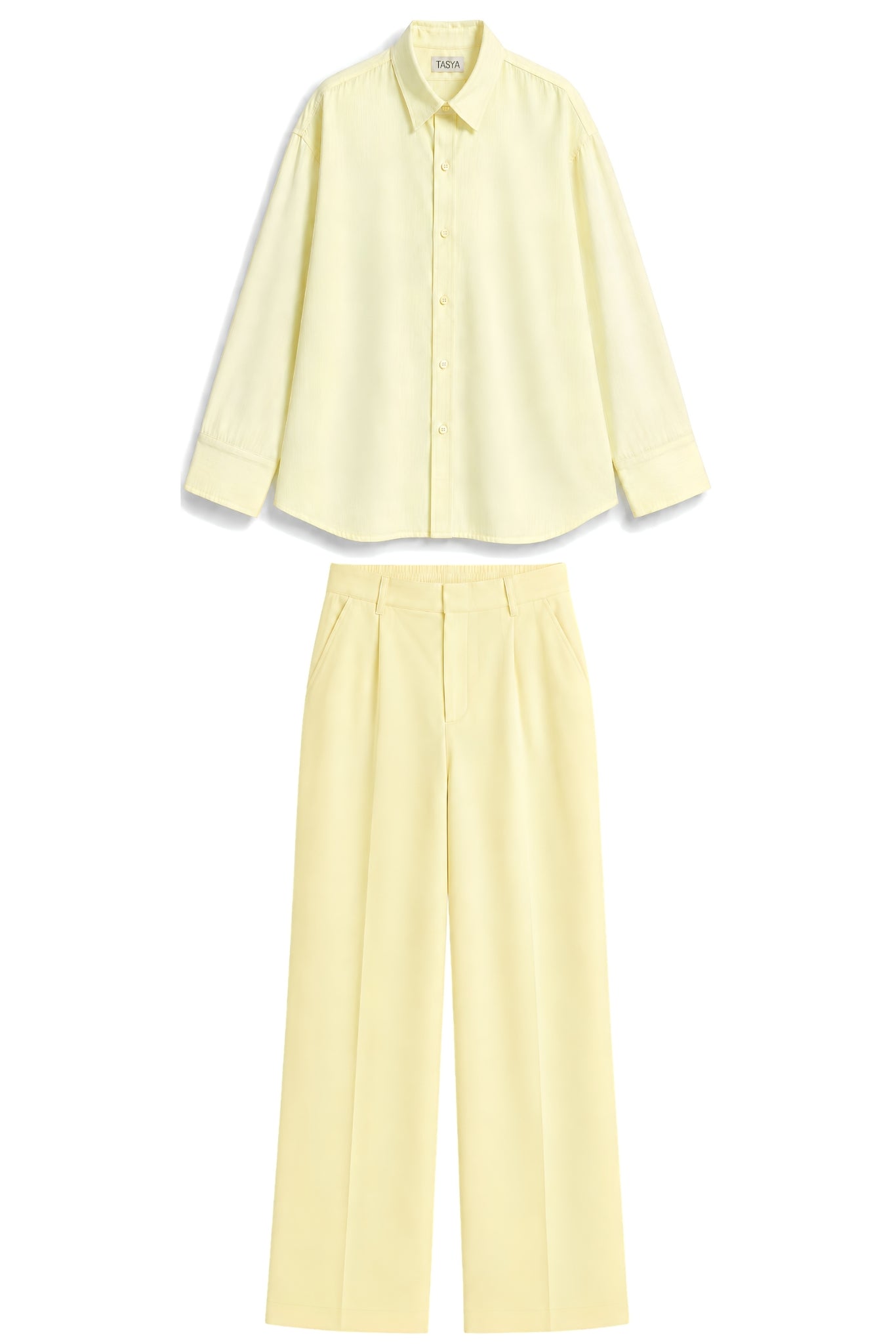 KIRA LIGHT YELLOW CO-ORD MEN