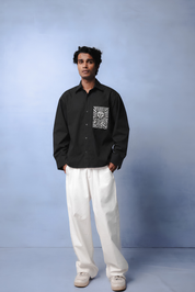MARGO BLACK DYED CO-ORD MEN