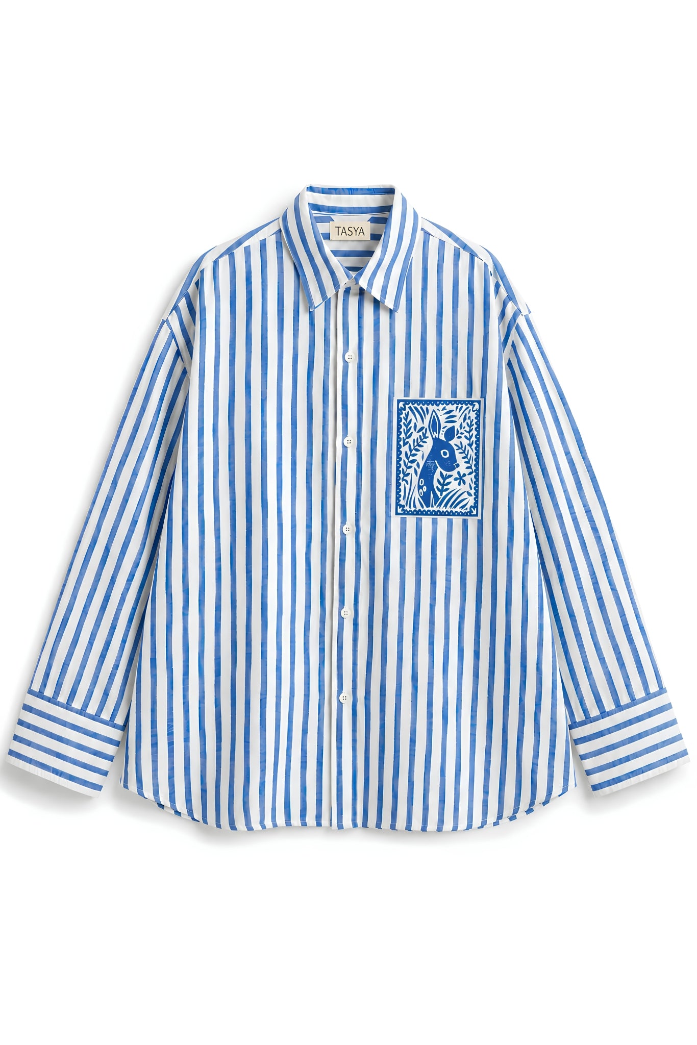 OLIVIA BLUE STRIPE SHIRT MEN
