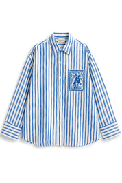 OLIVIA BLUE STRIPE SHIRT MEN