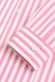 WINONA PINK STRIPE SHIRT MEN