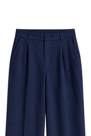 NAVY BLUE KOREAN PANTS MEN