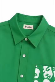 WINONA GREEN DYED SHIRT MEN