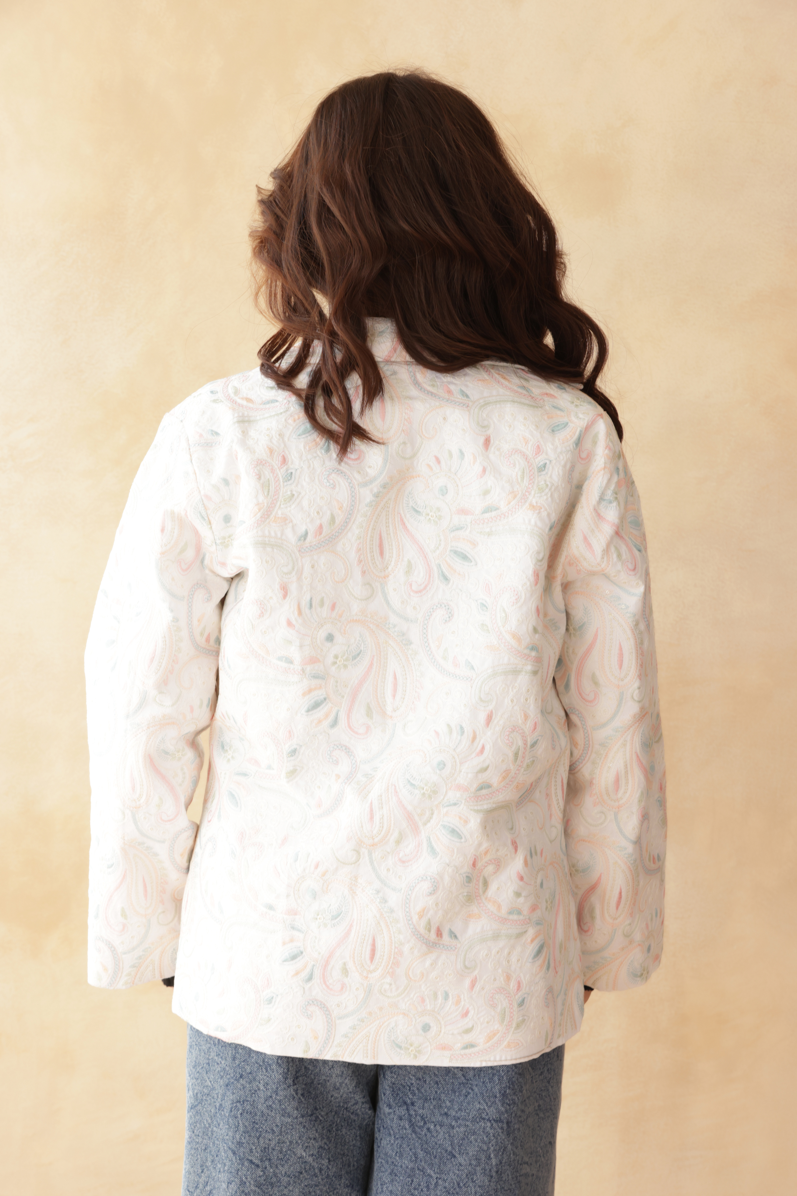 LUXE GEOMETRIC STATEMENT SHACKET