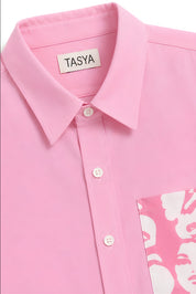 WINONA PINK DYED SHIRT MEN