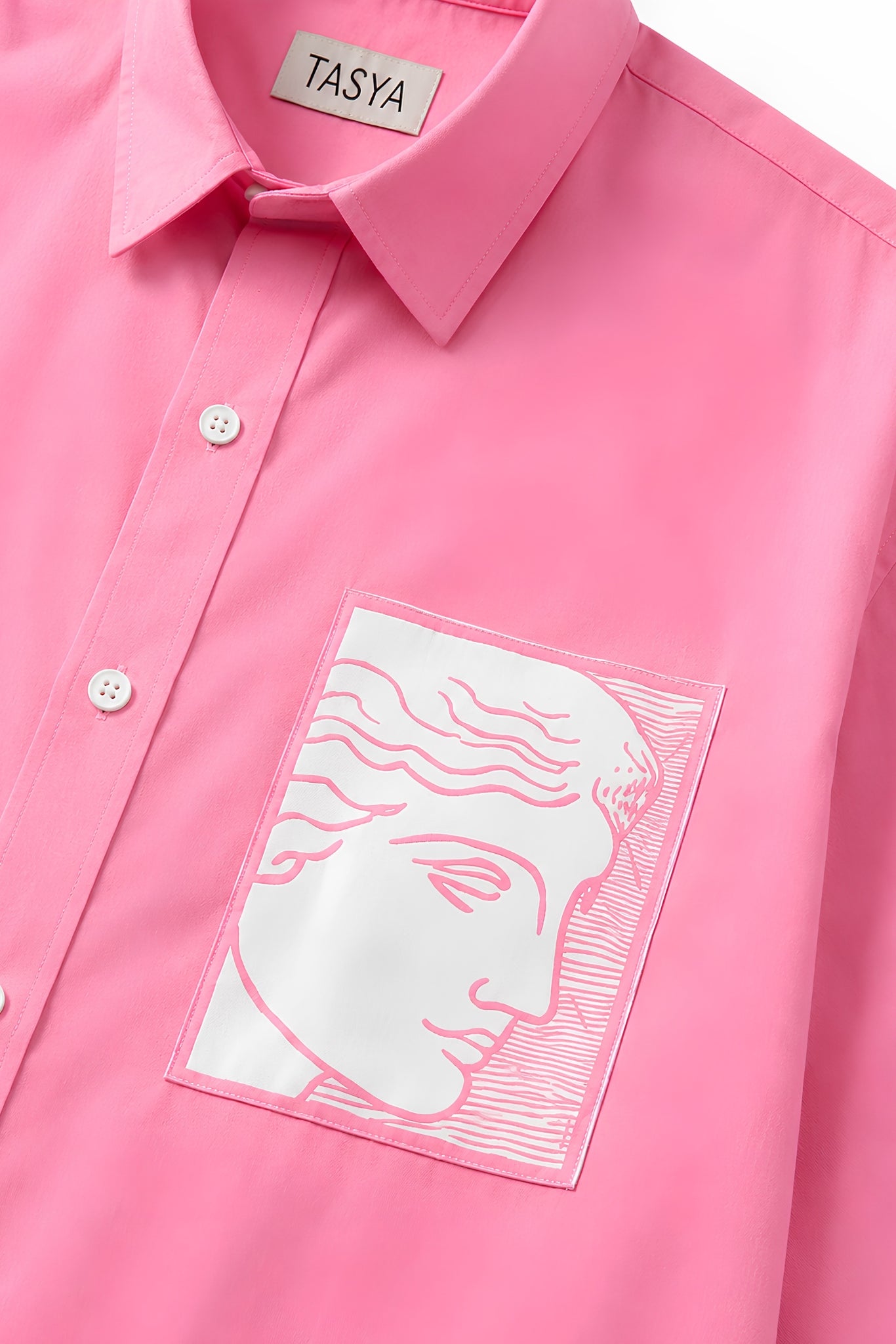 TIFFANY PINK DYED SHIRT MEN