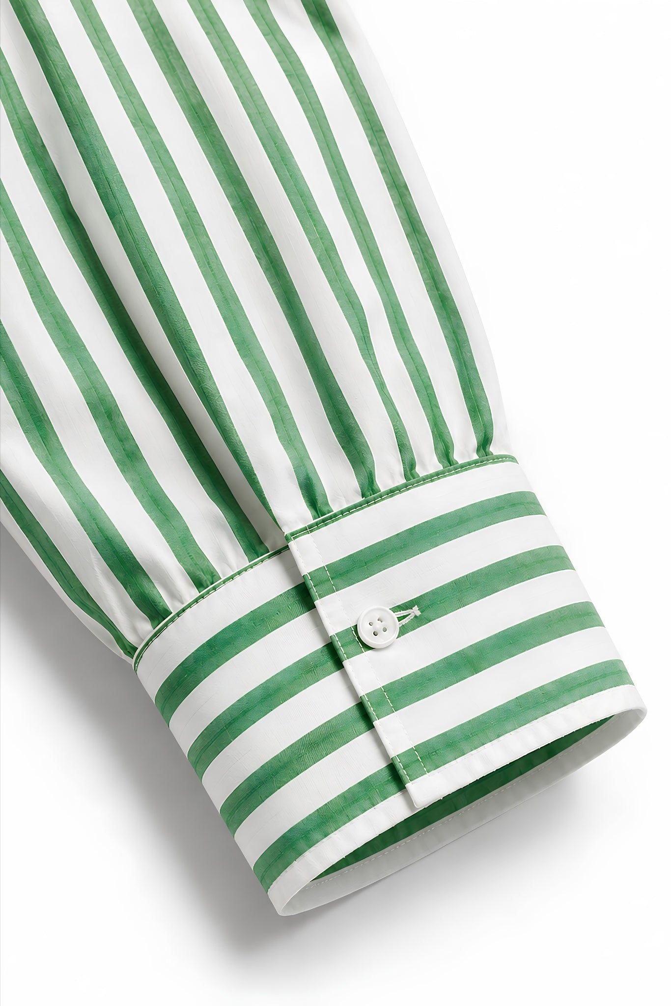 TIFFANY GREEN STRIPE SHIRT MEN