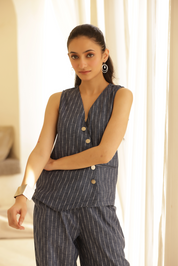 Denim Luxe Co-ord Set
