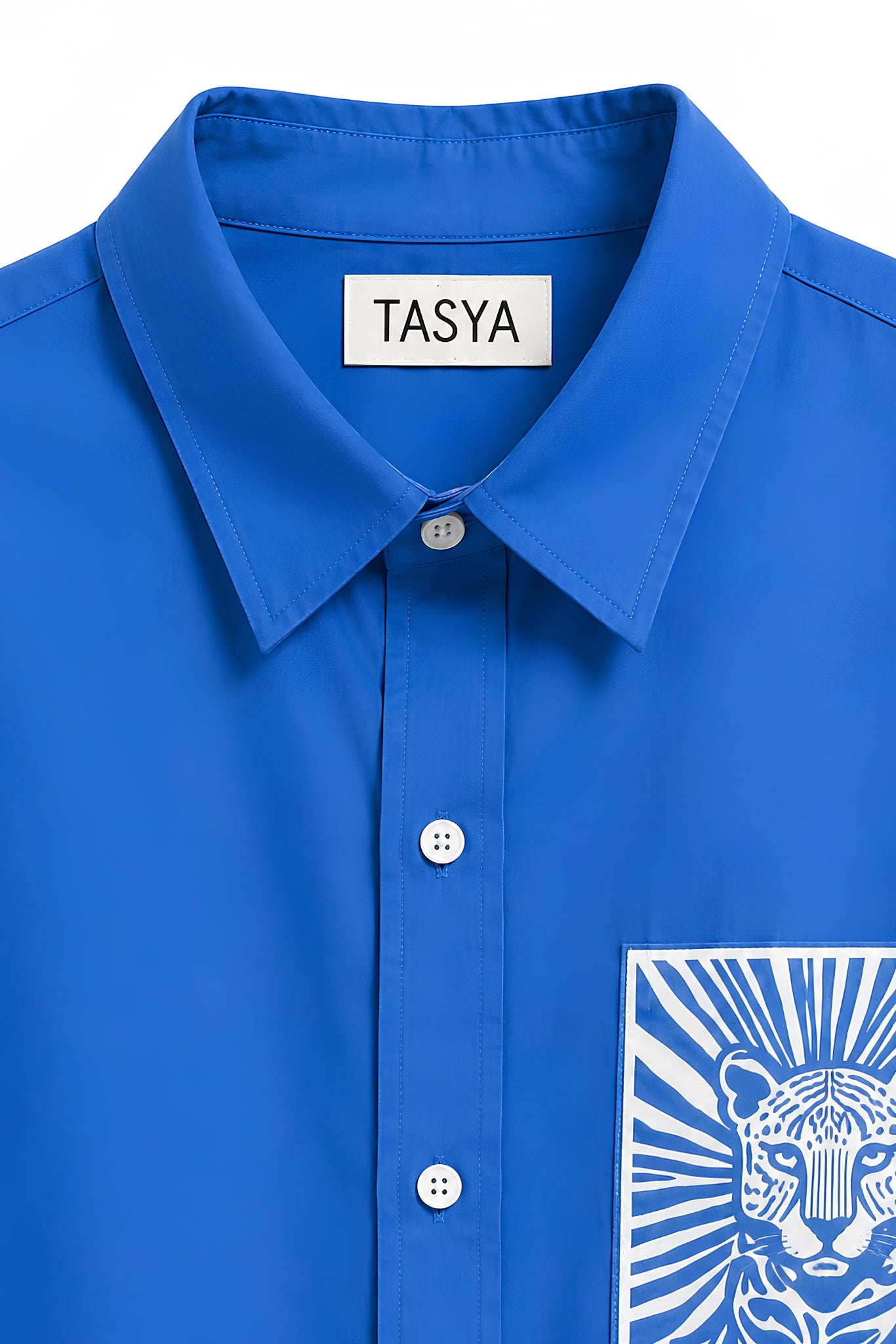 MARGO BLUE DYED SHIRT MEN