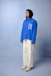 MARGO BLUE DYED CO-ORD WOMEN
